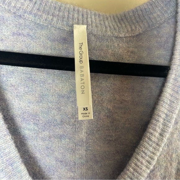 Babaton Soft Blue Knit Top - Picture 2 of 7